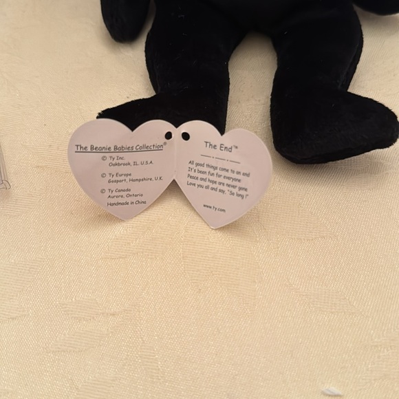 Beanie Baby The End ! Hang Tag is detached but fine. (Mlb) - Picture 3 of 6
